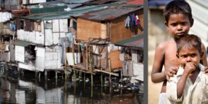 Slum housing and children in poverty - Climate Change is a Social Justice Issue
